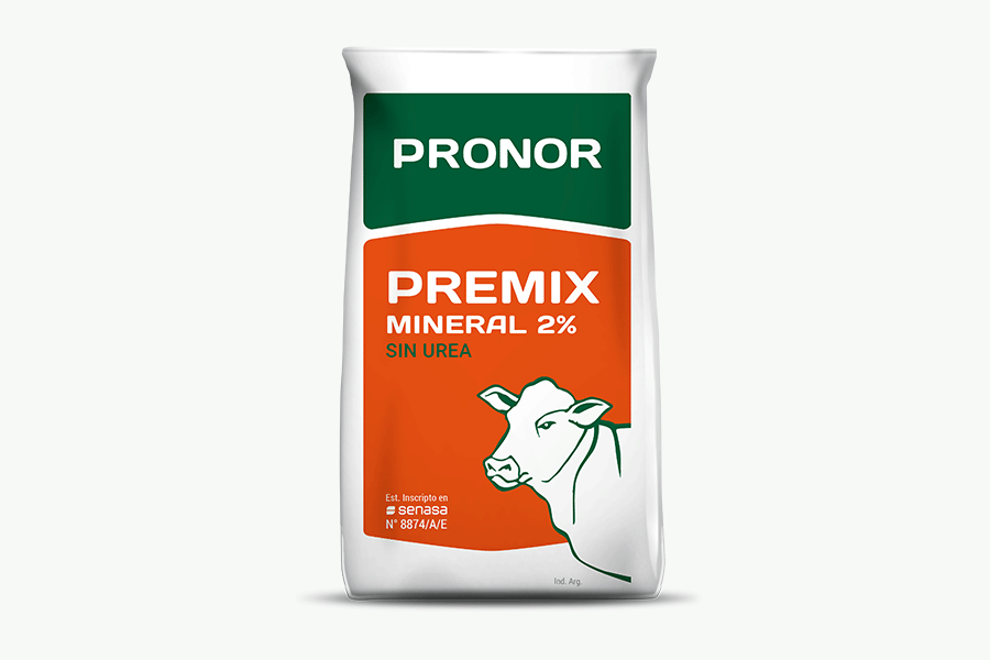 PRONOR Premix Mineral 2% sin urea